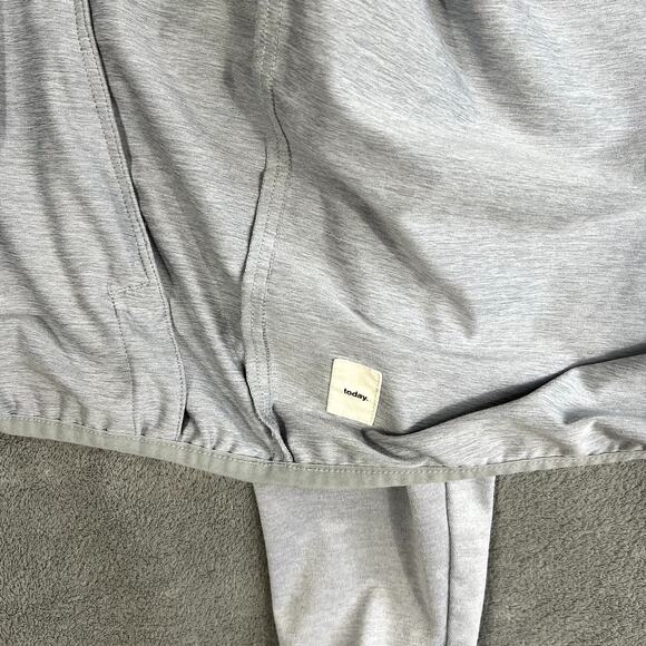 Vuori Gray Jacket Women's M Full Zip Outdoor Performance Lightweight Windbreaker - Picture 10 of 10